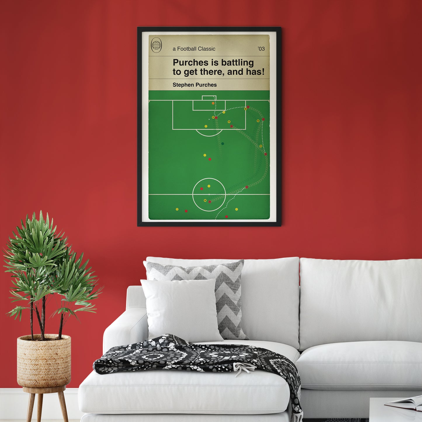 Stephen Purches Goal - Bournemouth 5 Lincoln City 2 - 2003 Third Division play-off final - Football Goal Poster - Wall Decor (Various Sizes)