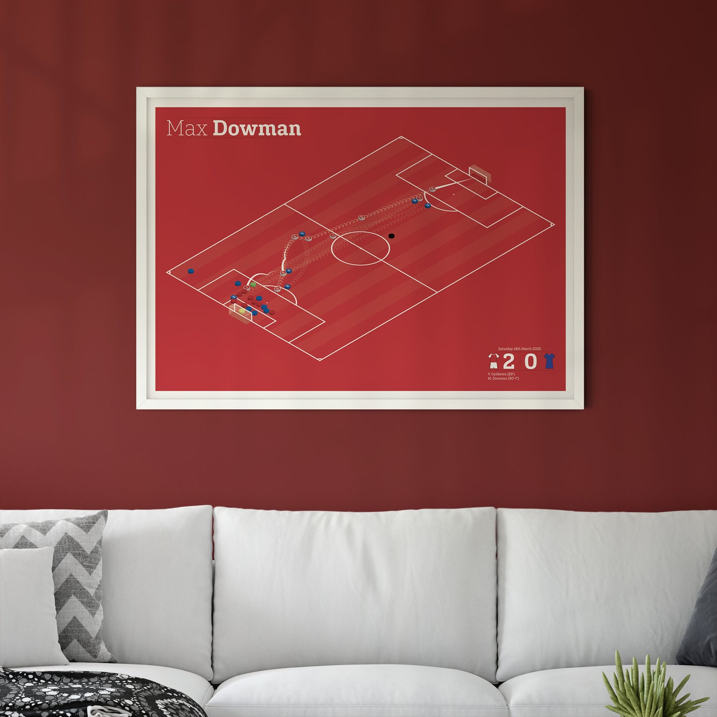 Max Dowman First Goal - Arsenal 2 Everton 0 - Isometric Football Design