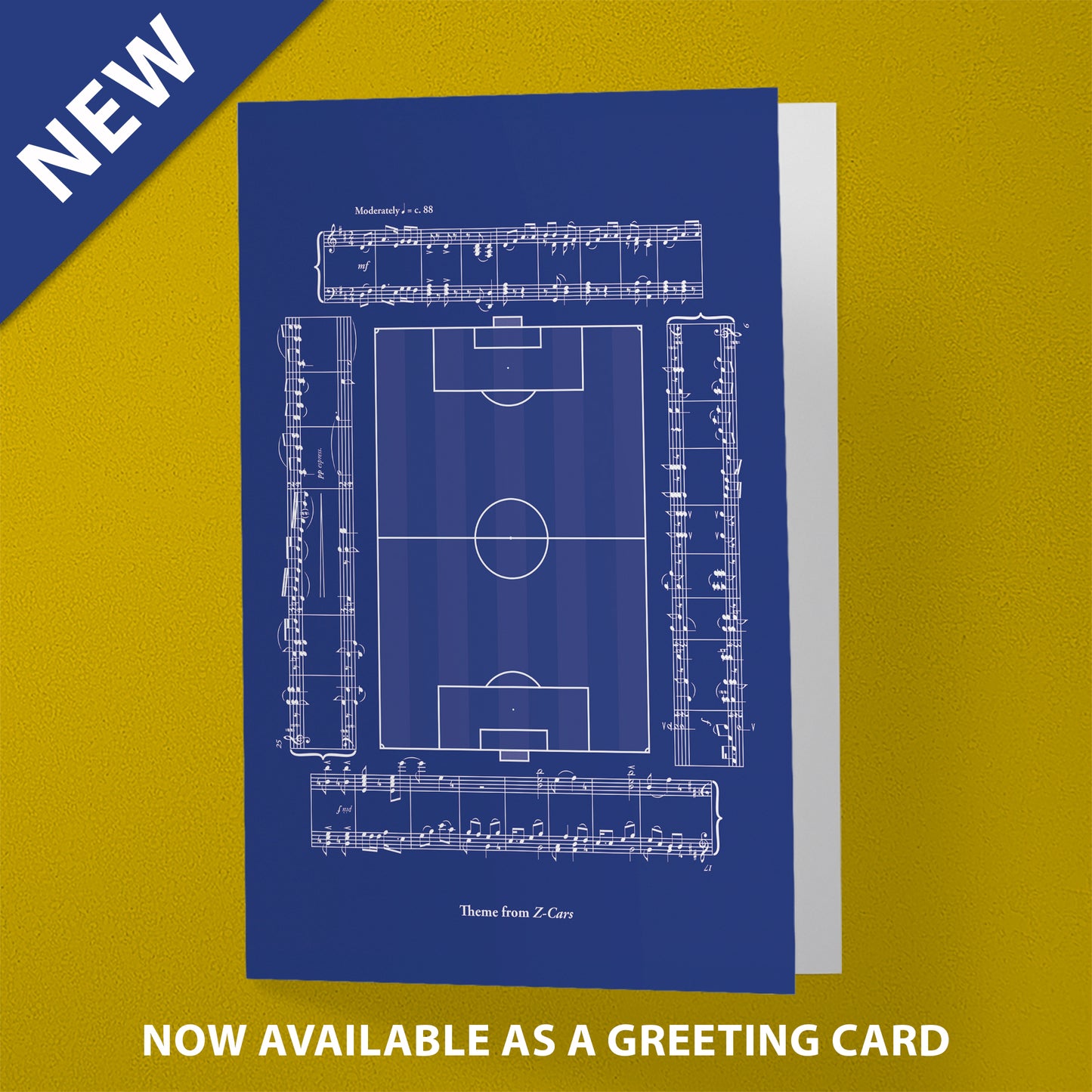 Club Anthems Collection - Theme from Z-Cars - Goodison Park walk out song - Gift for Everton Fan - Football Wall Decor (Various sizes)