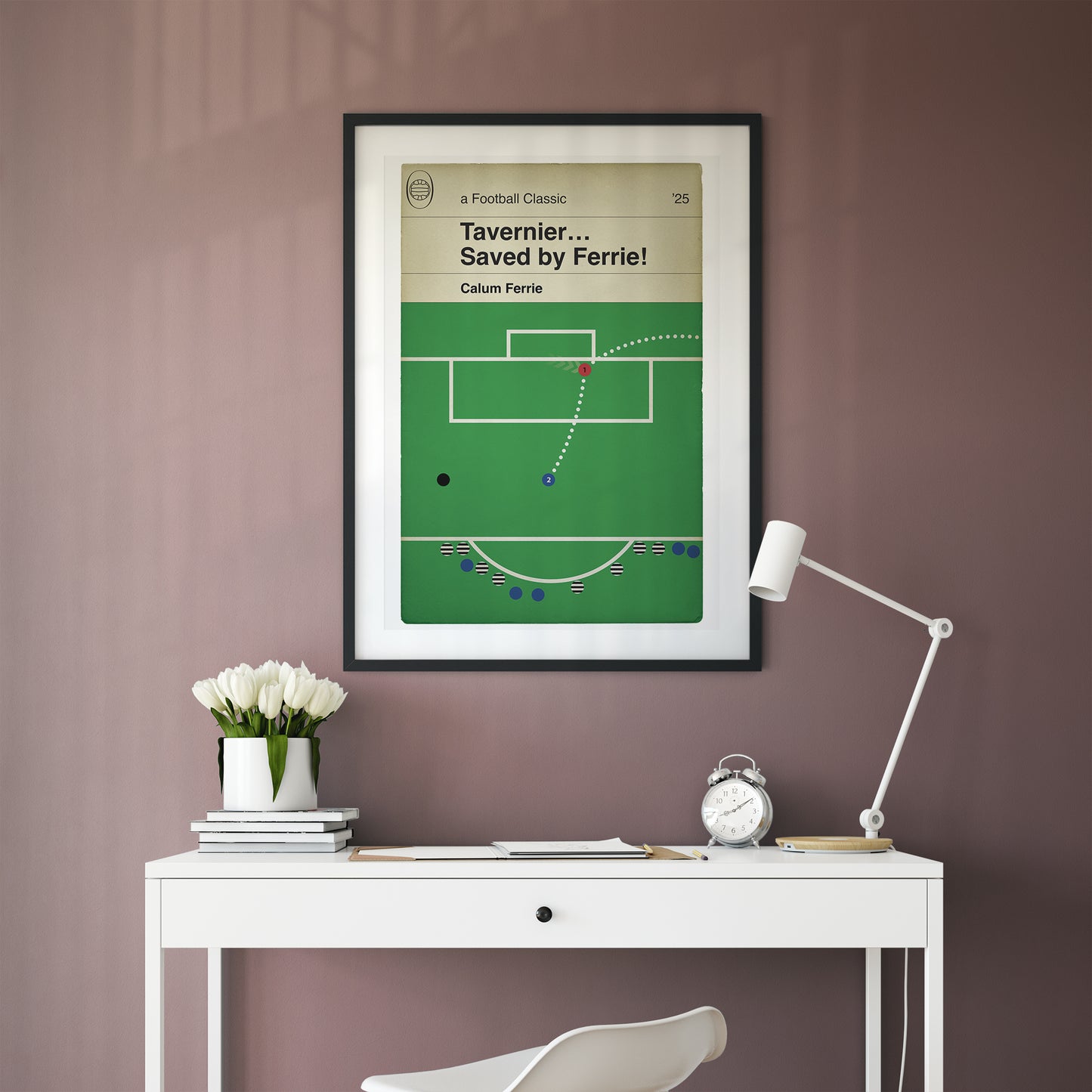 Glasgow Rangers 0 Queen's Park 1 - Calum Ferrie Penalty Save - Football Wall Decor - Various Sizes