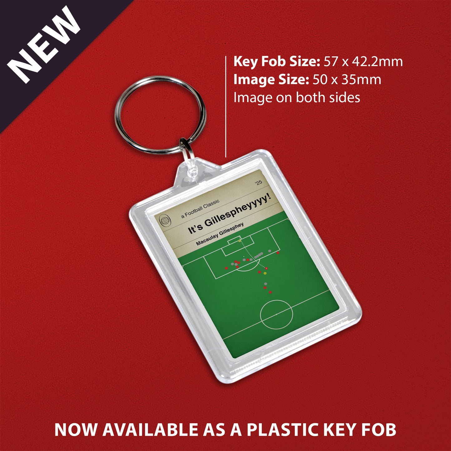 Macaulay Gillesphey winner - Charlton Athletic 1 Leyton Orient 0 - Play-Off Final 2025 - Classic Book Cover Goal Print (Various Sizes)