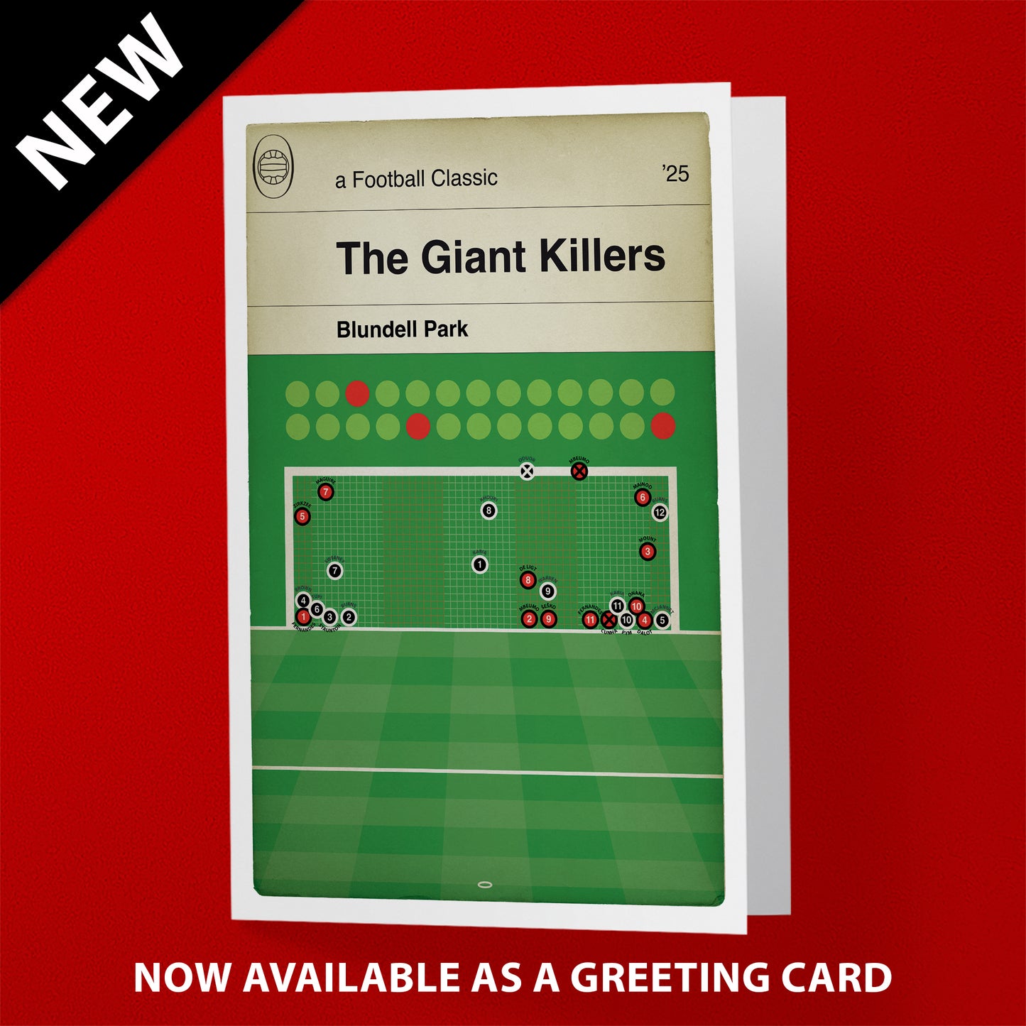 Grimsby Town Penalty Shootout Win - Grimsby 2 Man Utd 2 - League Cup 2nd Round 2025 -Football Print - Book Cover Goal Poster (Various Sizes)