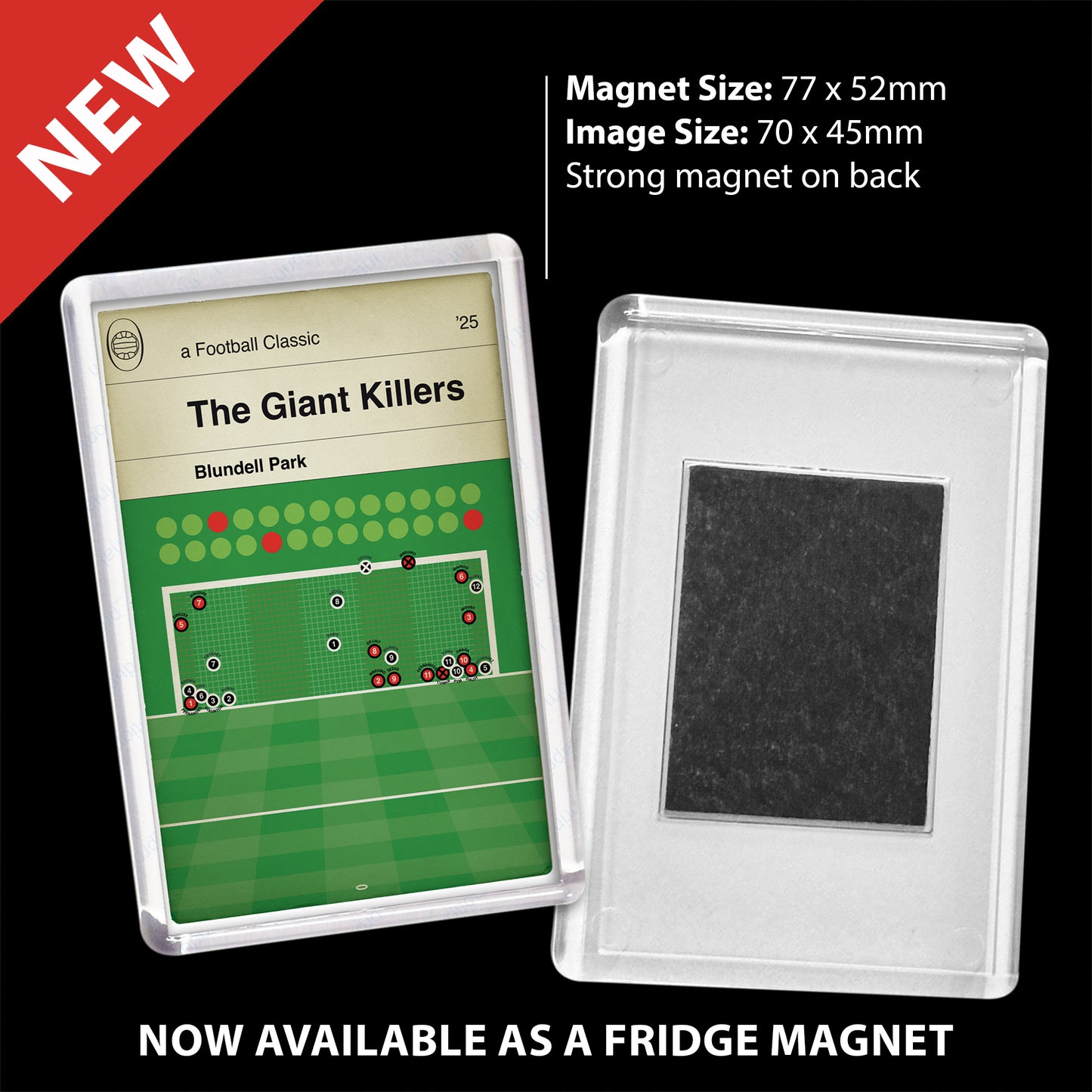 Grimsby Town Penalty Shootout Win - Grimsby 2 Man Utd 2 - League Cup 2nd Round 2025 -Football Print - Book Cover Goal Poster (Various Sizes)