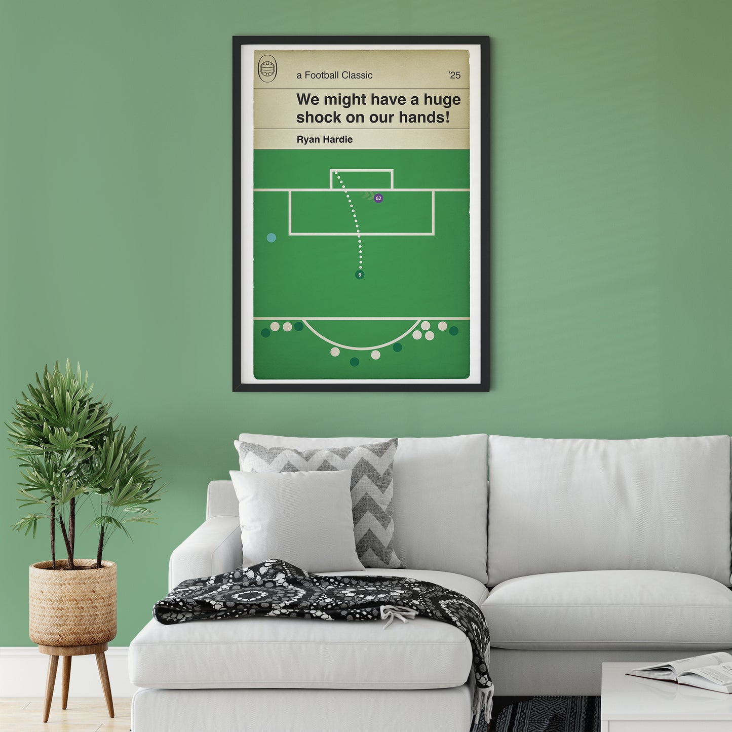Plymouth Argyle 1 Liverpool 0 - Ryan Hardie Penalty - FA Cup Fourth Round 2025 - Football Print - Book Cover Goal Poster (Various Sizes)