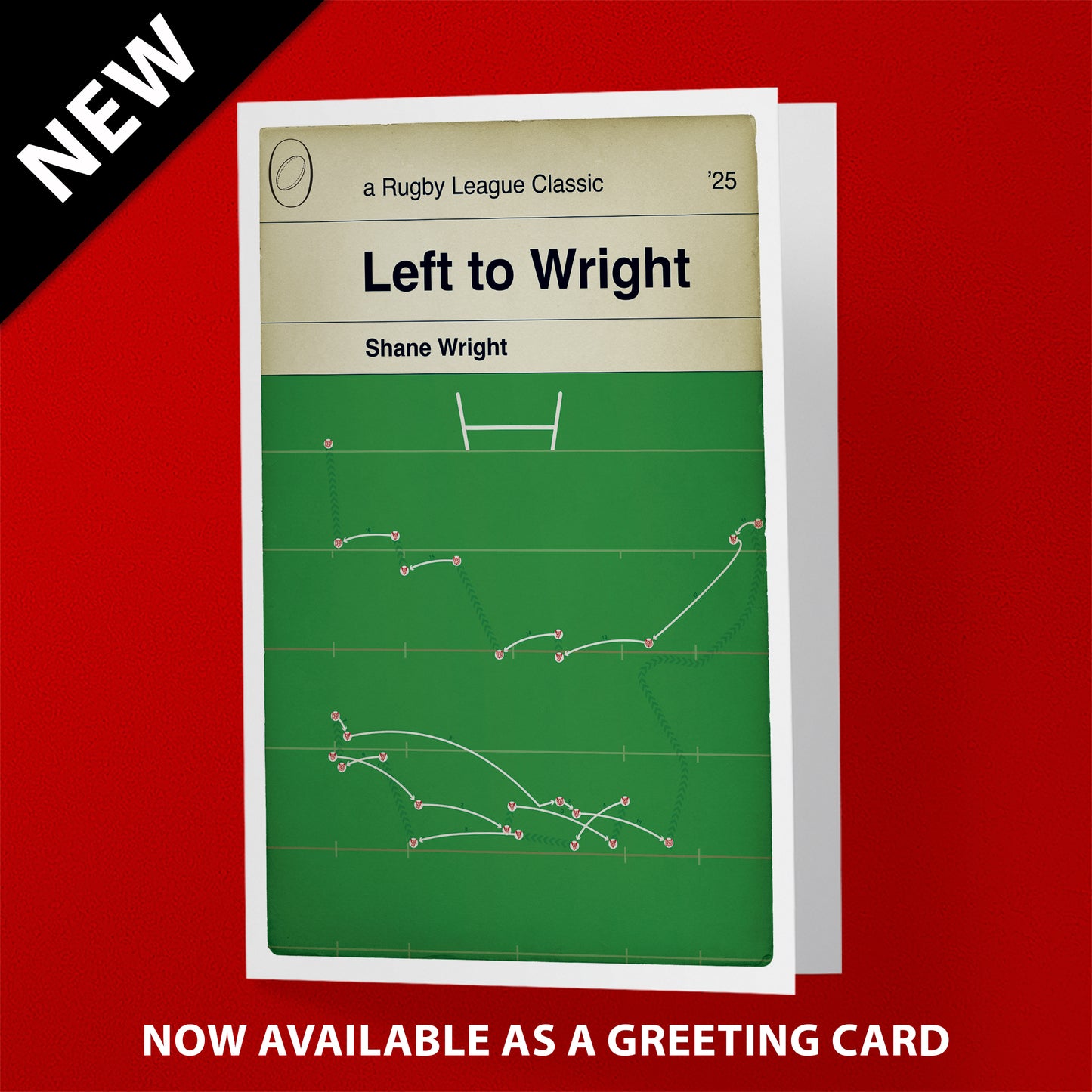 St Helens Winning Try - Shane Wright Winner - Left to Wright Poster - Leeds Rhinos 14 Saints 16 - Super League Play Off Eliminator (Various Sizes)