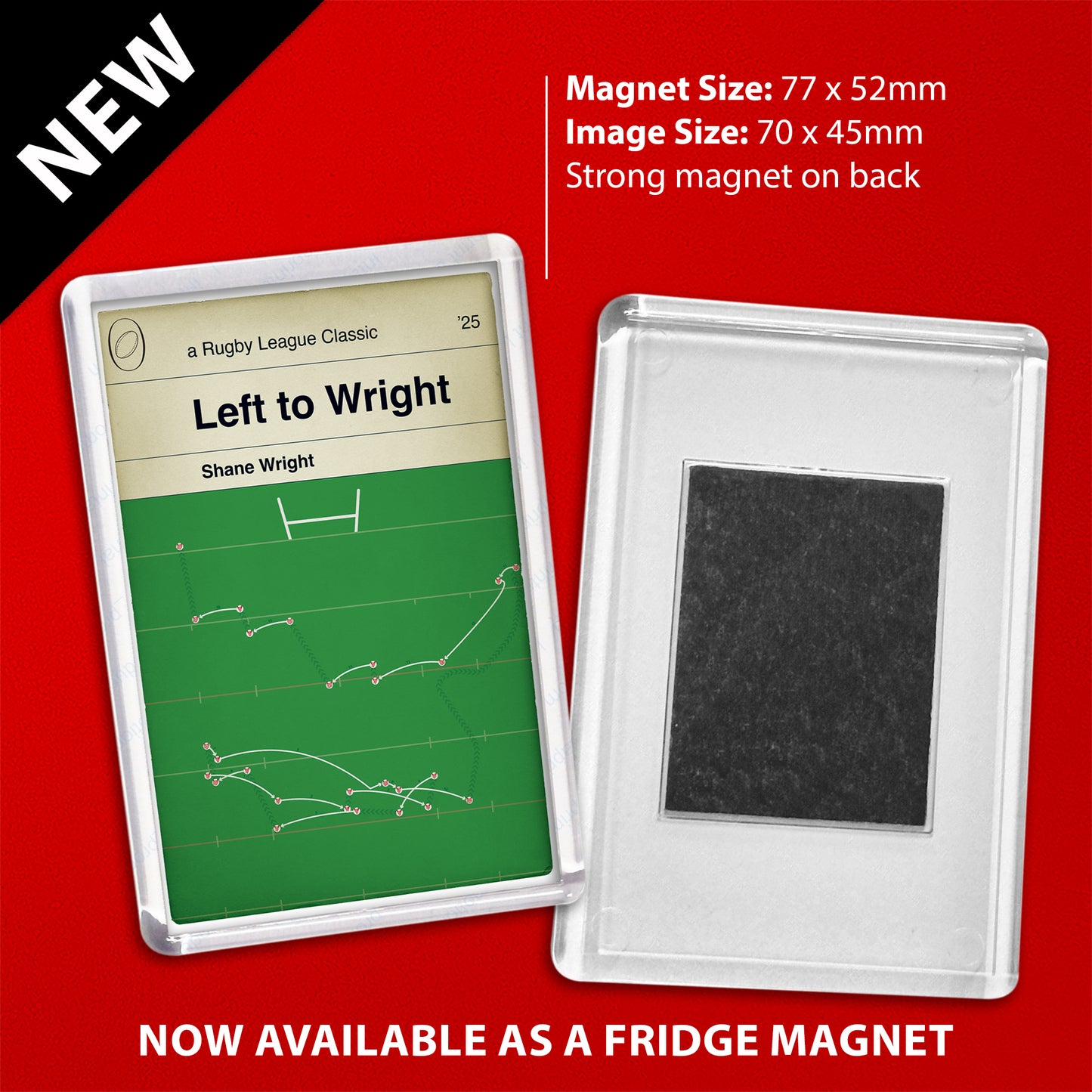 St Helens Winning Try - Shane Wright Winner - Left to Wright Poster - Leeds Rhinos 14 Saints 16 - Super League Play Off Eliminator (Various Sizes)
