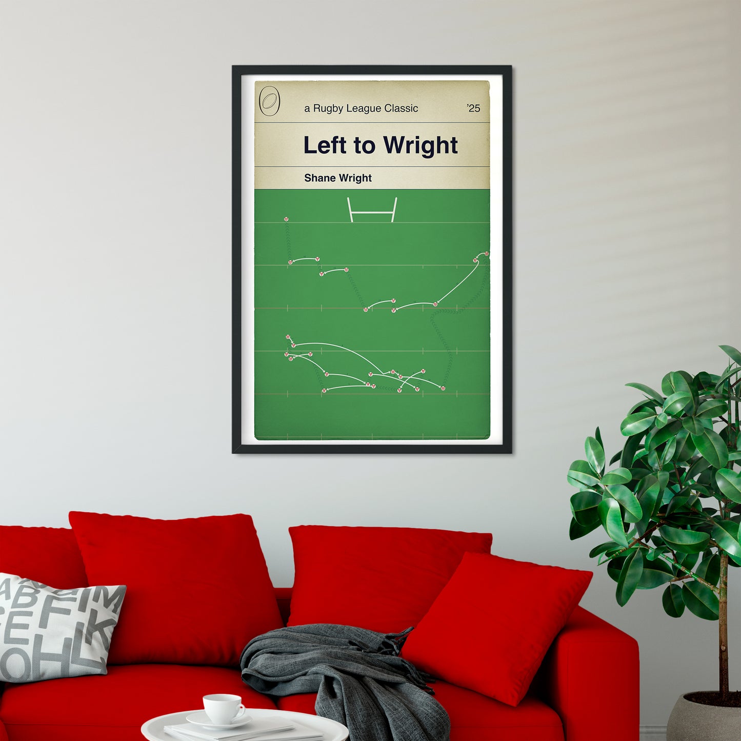 St Helens Winning Try - Shane Wright Winner - Left to Wright Poster - Leeds Rhinos 14 Saints 16 - Super League Play Off Eliminator (Various Sizes)