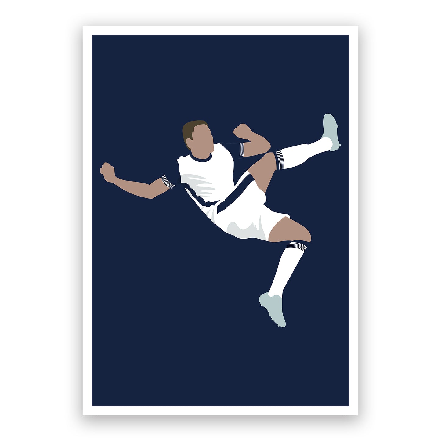Micky van de Ven - The goal line clearance - Tottenham Hotspur 1 Man Utd 0 - Europa League Final 2025 - Minimal Print Design (Various Sizes)