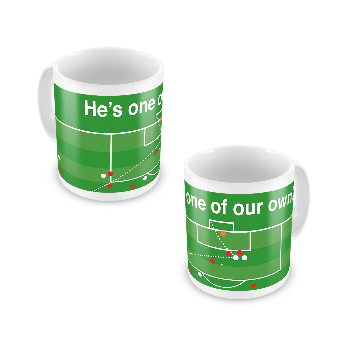 Tottenham winner v Arsenal 2015 - Harry Kane Goal - He's one of our own - Mug - 10oz / 284ml Ceramic Mug - Dishwasher and Microwave Safe
