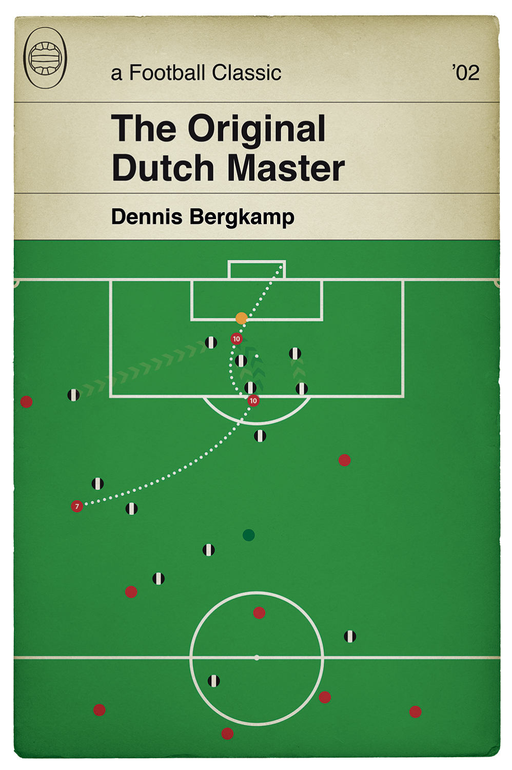 Dennis Bergkamp goal for Arsenal against Newcastle United - Newcastle 0 Arsenal 2 - Premier League 2002 - Various Sizes