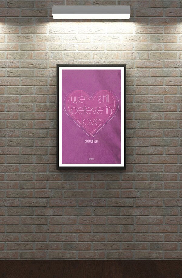 Elbow - Inspired by the song 'Grace Under Pressure' - Music Lyric Poster - Love Art - 100% Unofficial (Various Sizes)