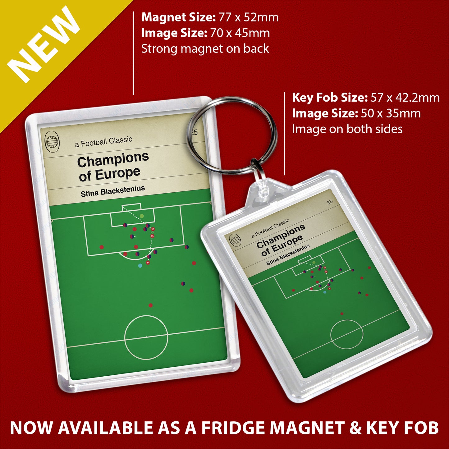 Arsenal Winner - Stina Blackstenius goal - Women’s Champions League Final 2025 - Arsenal 1 Barcelona 0 -  Book Cover Poster (Various Sizes)