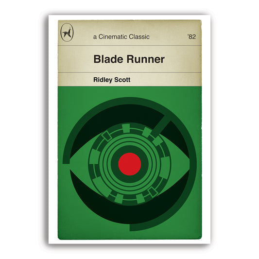 Blade Runner - Ridley Scott - Classic Book Cover Poster (Various Sizes)