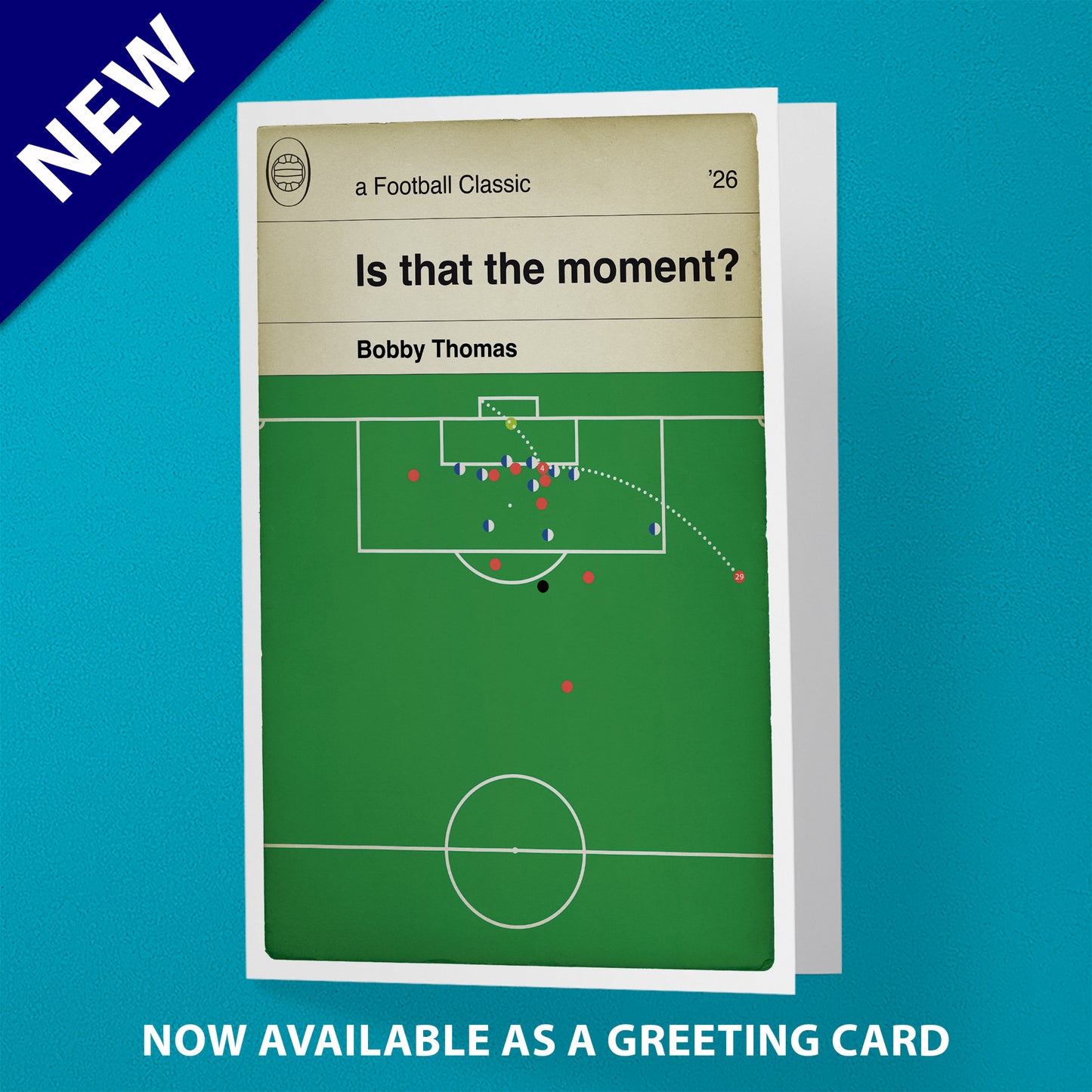 Bobby Thomas Goal v Blackburn Rovers - Coventry City Promoted - Football Book Cover Poster