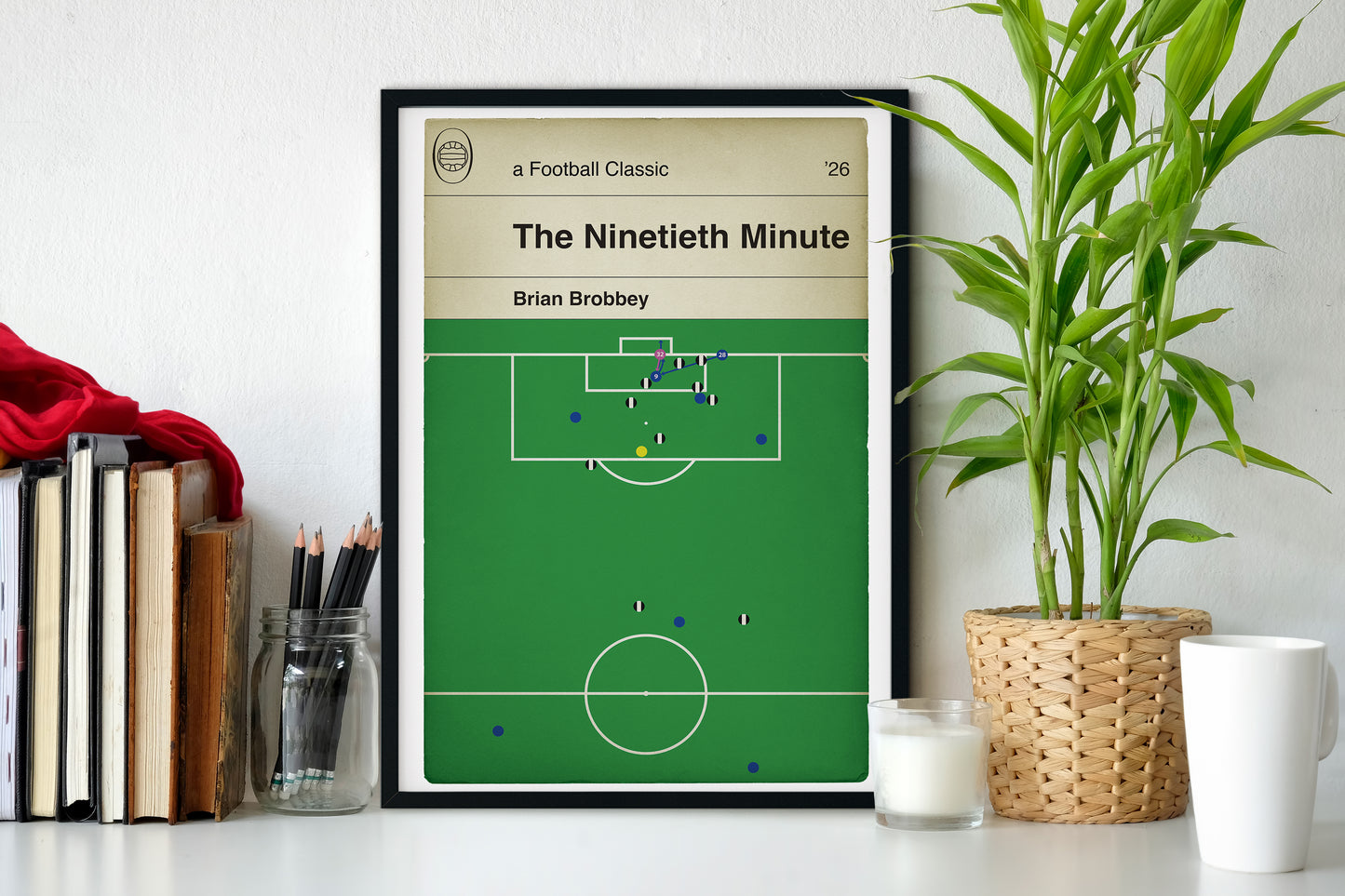 Brian Brobbey Goal - Newcastle 1 Sunderland 2 - Black Cats Winner Poster