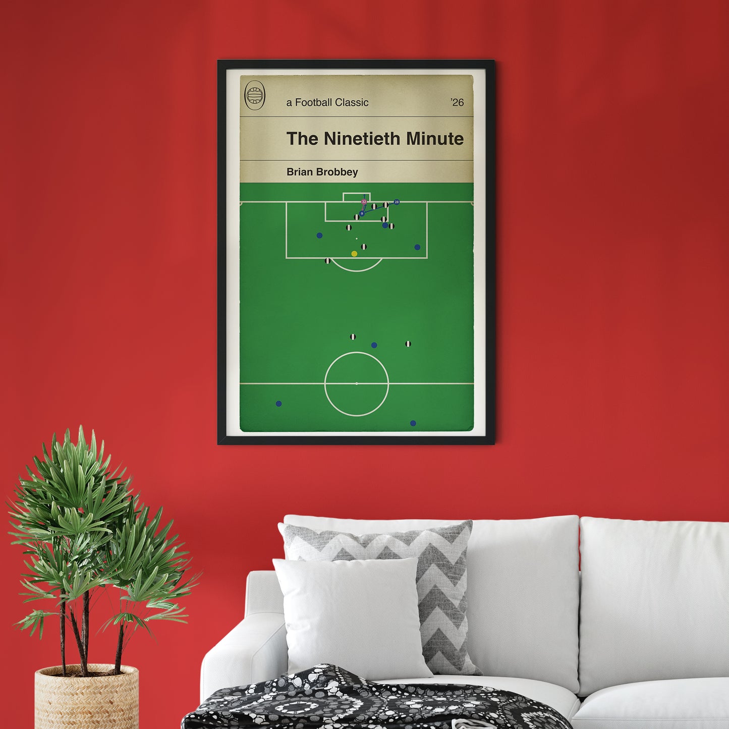 Brian Brobbey Goal - Newcastle 1 Sunderland 2 - Black Cats Winner Poster