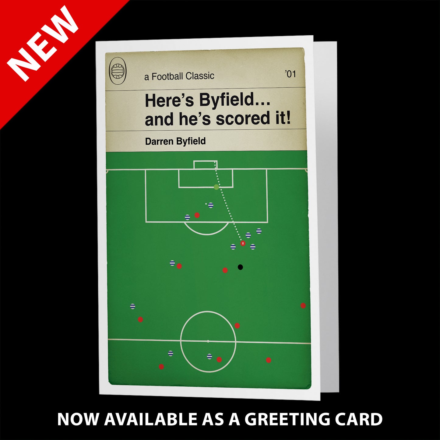 Walsall Goal v Reading - Darren Byfield Winner Poster - Second Division Play-Off Final 2001