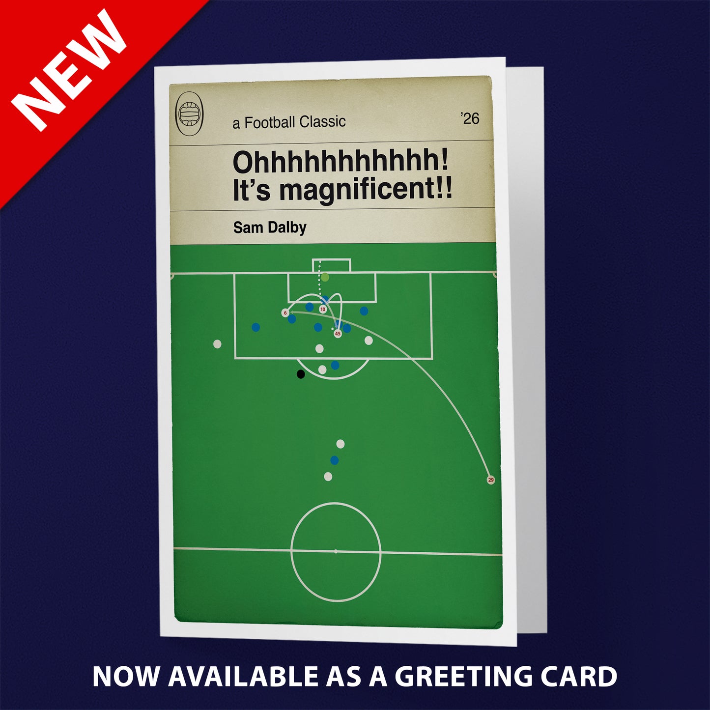 Sam Dalby Goal Poster - Bolton Wanderers 4 Stockport County 1 - Play-Off Final 2026