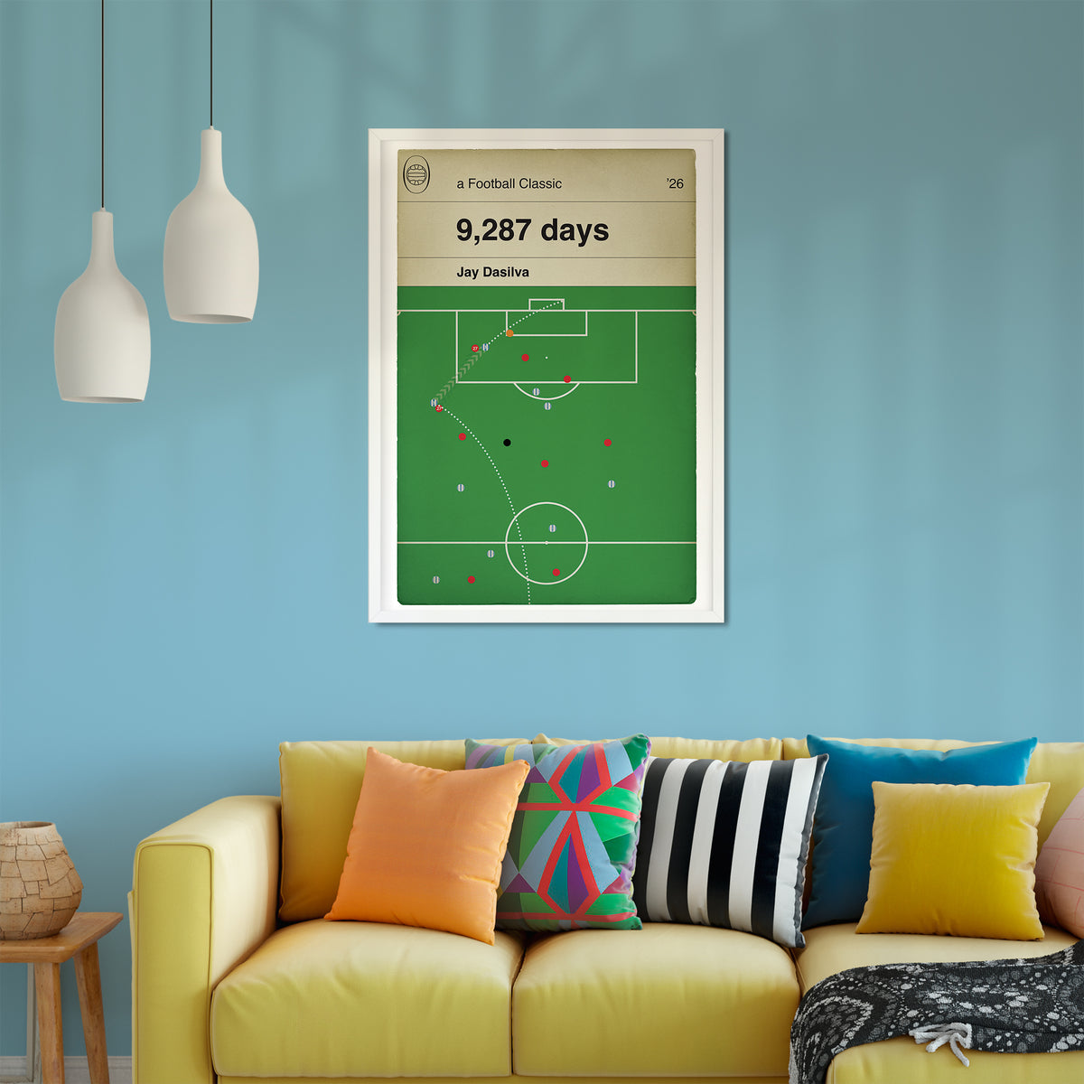 Jay Dasilva Winner - Nottingham Forest 0 Coventry City 1 - Sky Blues first top flight win in 9,287 days - Football Book Cover Goal Poster
