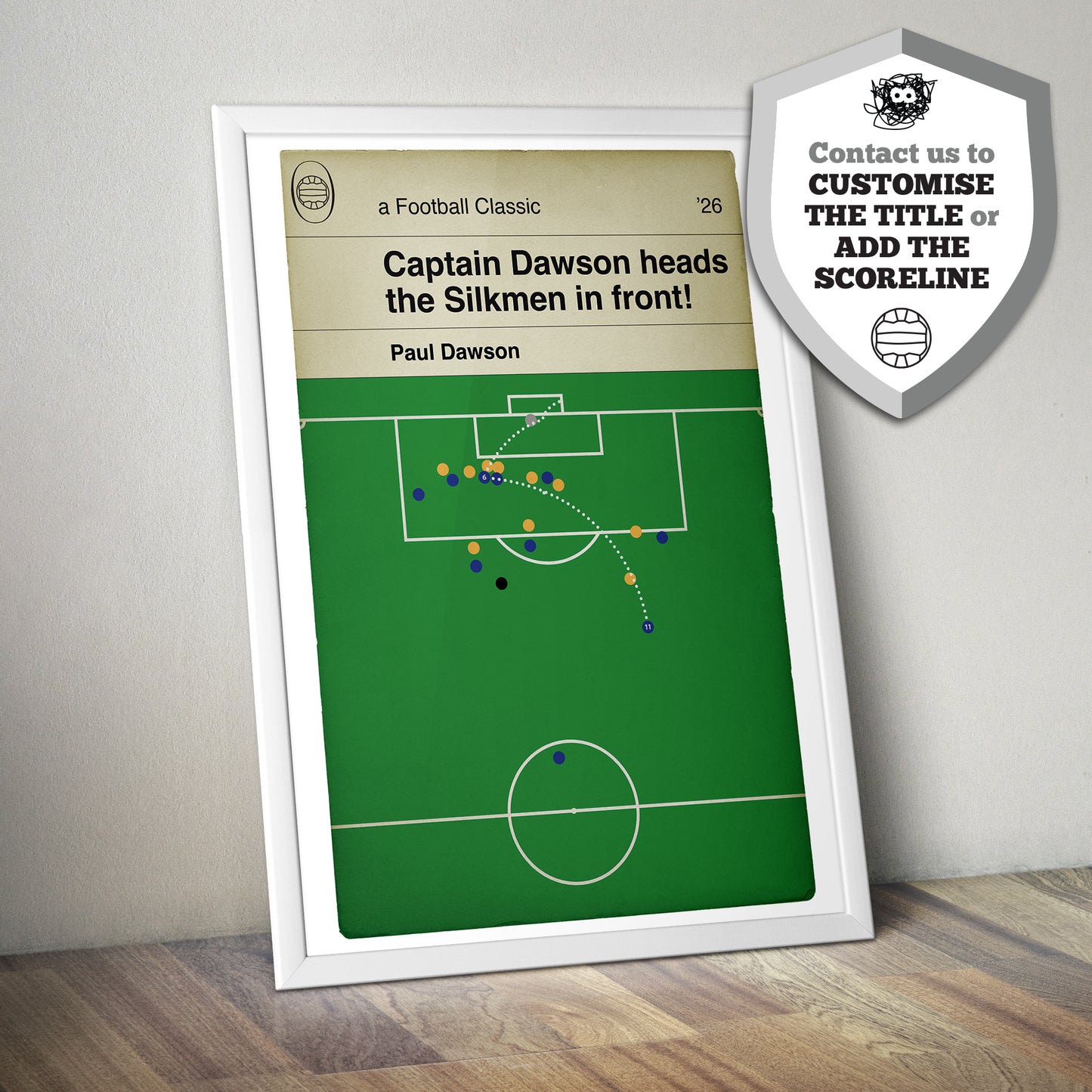 Macclesfield goal v Crystal Palace - Paul Dawson Header - FA Cup Third Round 2026