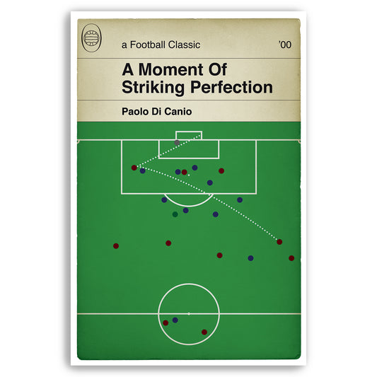 Paolo Di Canio volley - West Ham v Wimbledon - Premier League 2000 (UK and US sizes available)