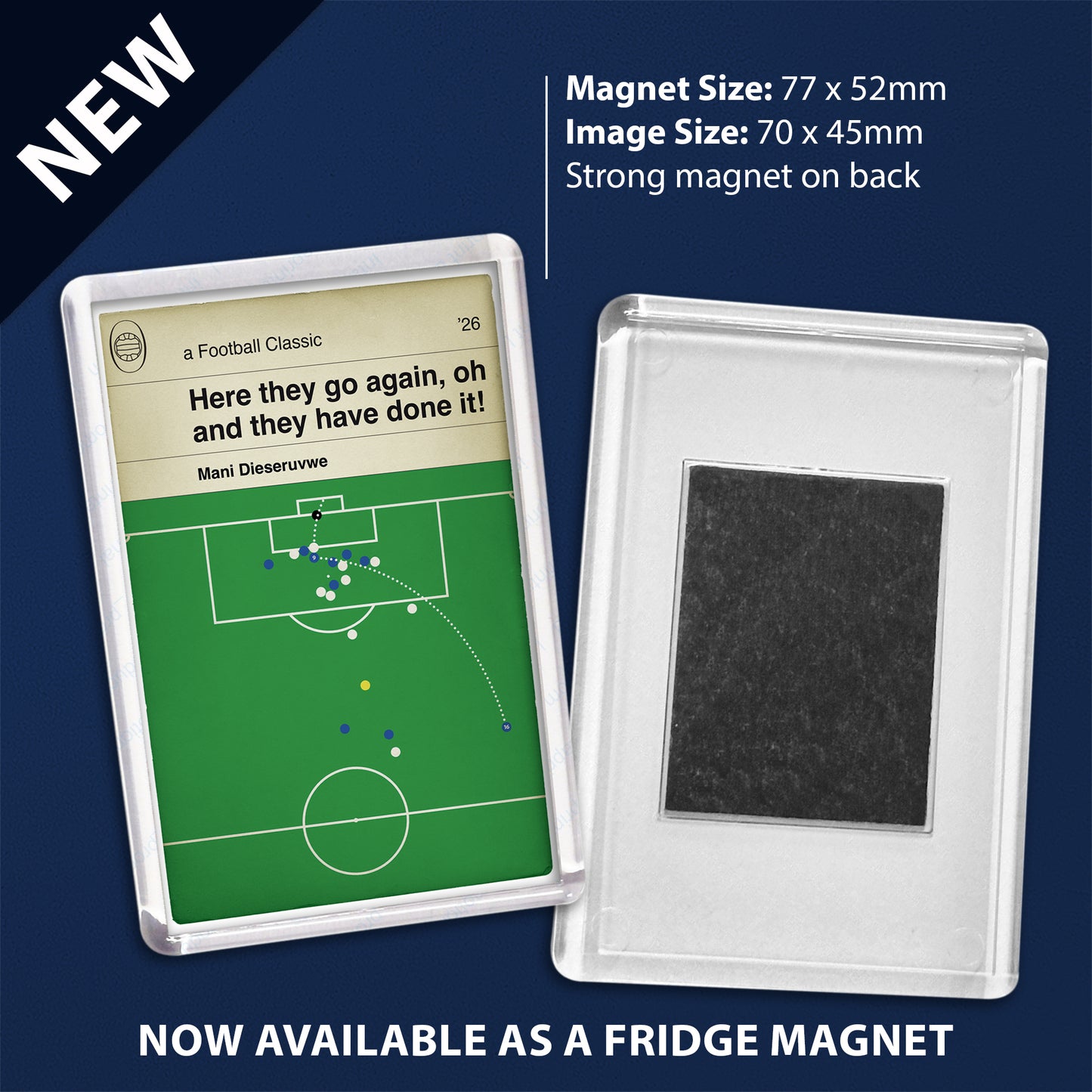 Mani Dieseruvwe Goal Print: Rochdale National League Promotion Play Off Final