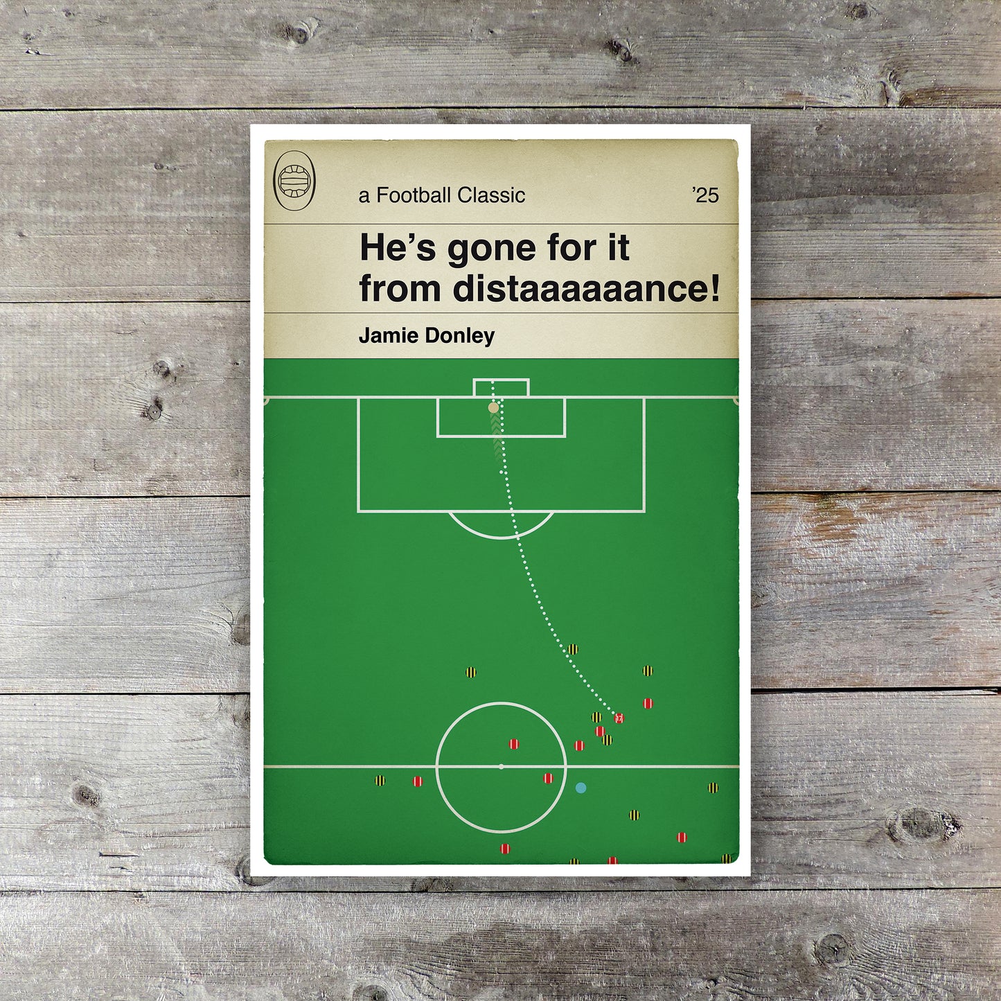 Leyton Orient Jamie Donley Goal Poster: FA Cup Classic Book Cover