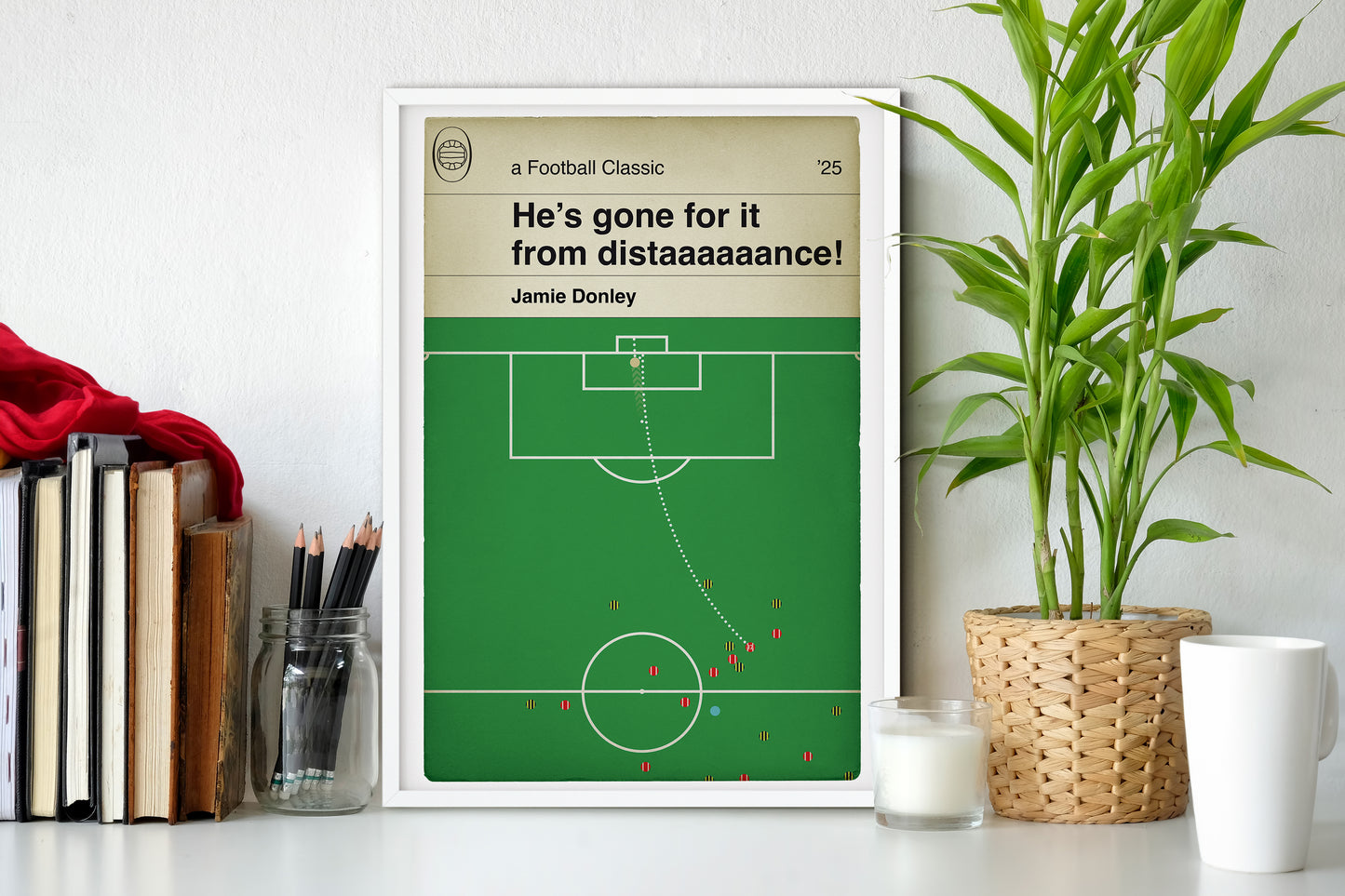 Leyton Orient Jamie Donley Goal Poster: FA Cup Classic Book Cover