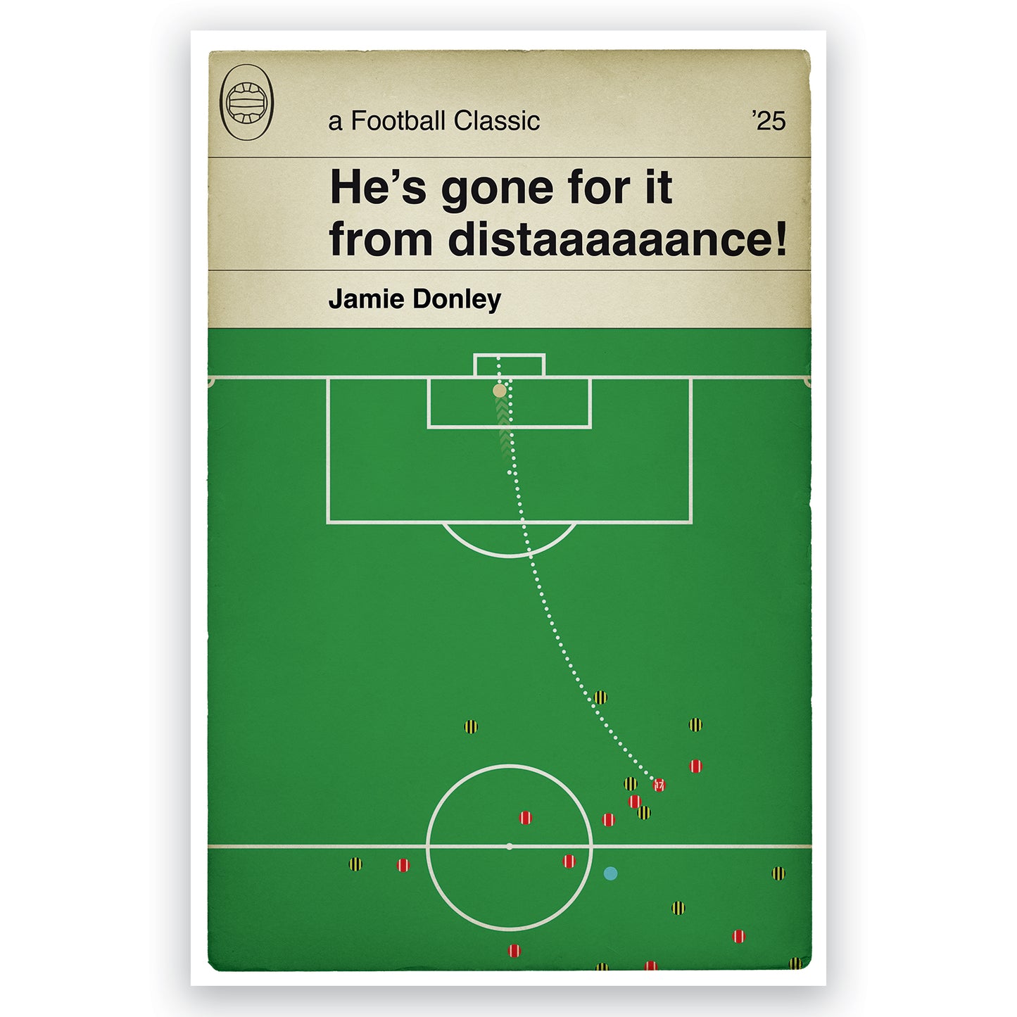 Leyton Orient Jamie Donley Goal Poster: FA Cup Classic Book Cover