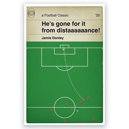 Leyton Orient Jamie Donley Goal Poster: FA Cup Classic Book Cover