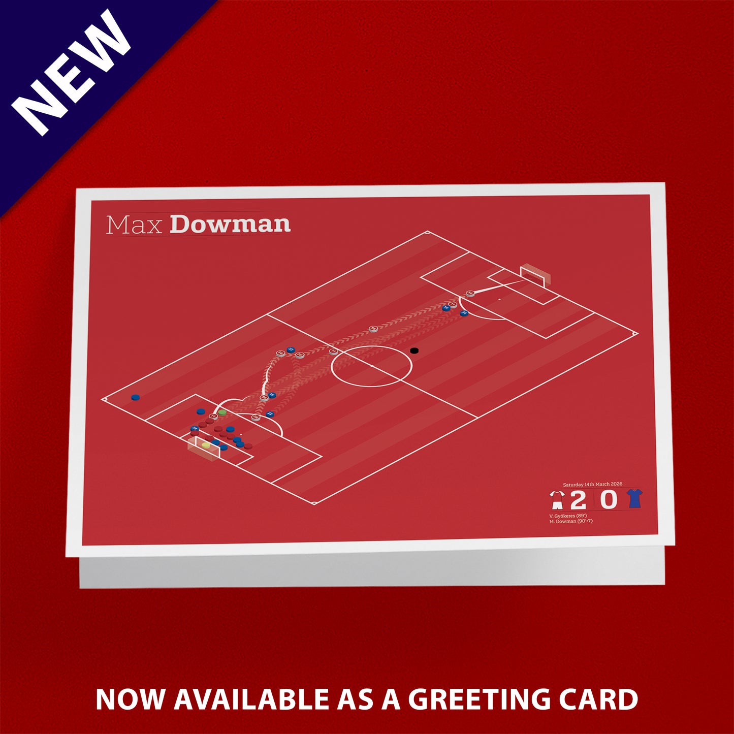 Max Dowman First Goal - Arsenal 2 Everton 0 - Isometric Football Design