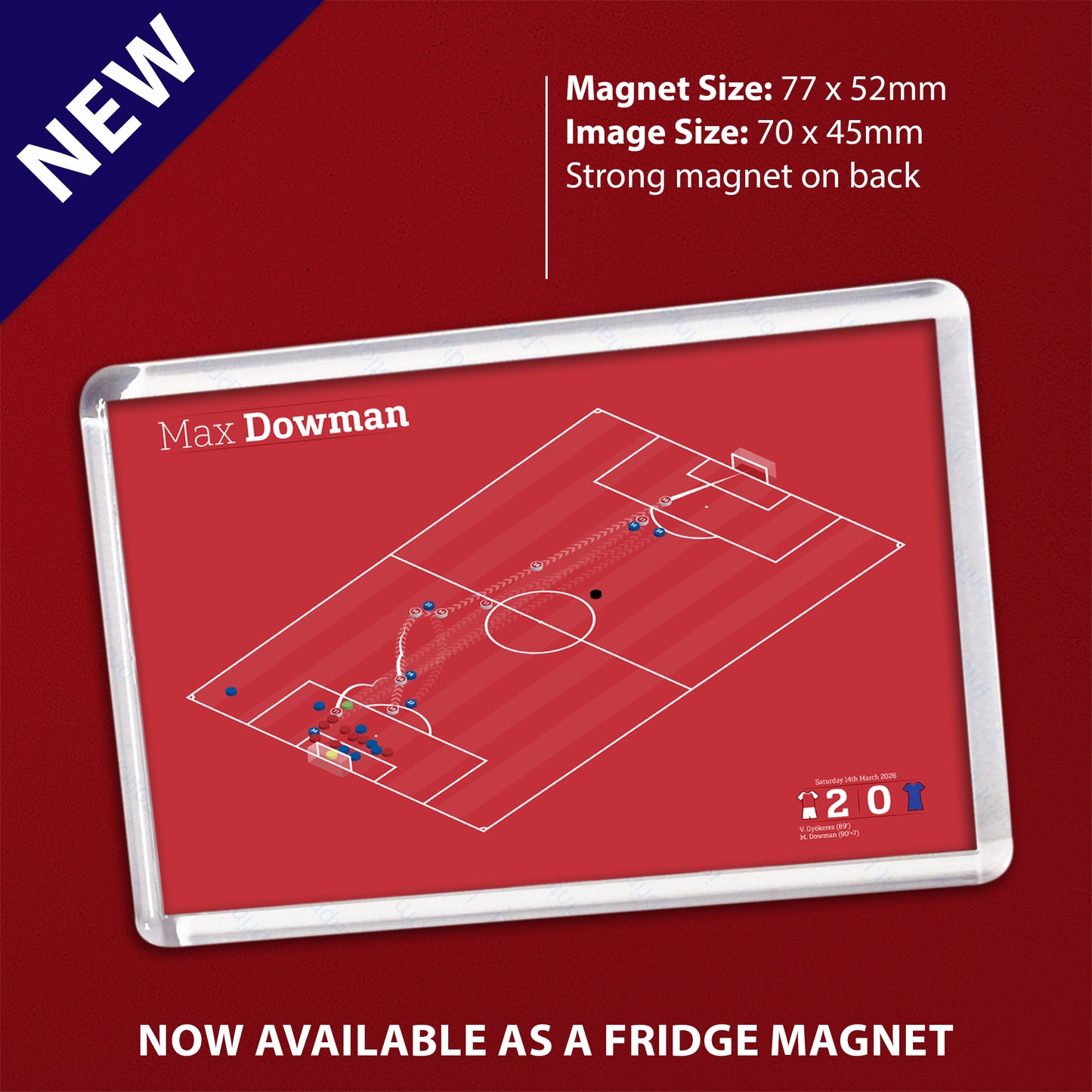 Max Dowman First Goal - Arsenal 2 Everton 0 - Isometric Football Design