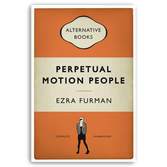 Ezra Furman - Perpetual Motion People - Book Cover Poster - Alternative Book Cover Print - Indie Rock Music Gift (Various Sizes)