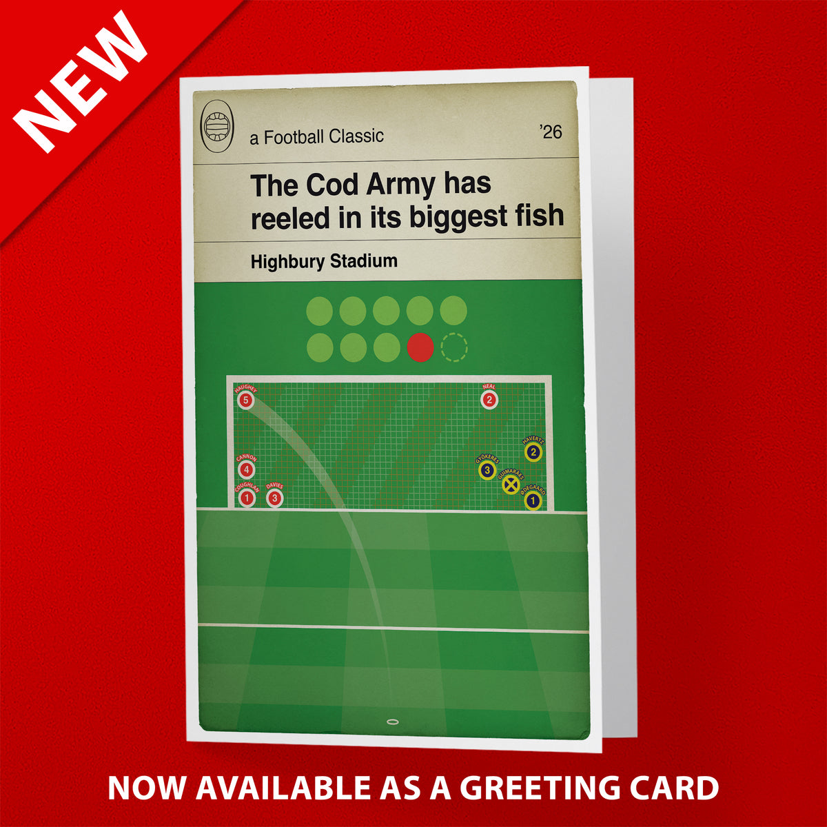 Fleetwood Town Penalty Shootout win vs Arsenal: League Cup 2026 - Football Poster