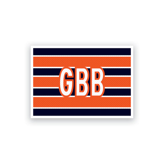 Good Better Best Slogan - American Football Art Print - Chicago Fan Gift