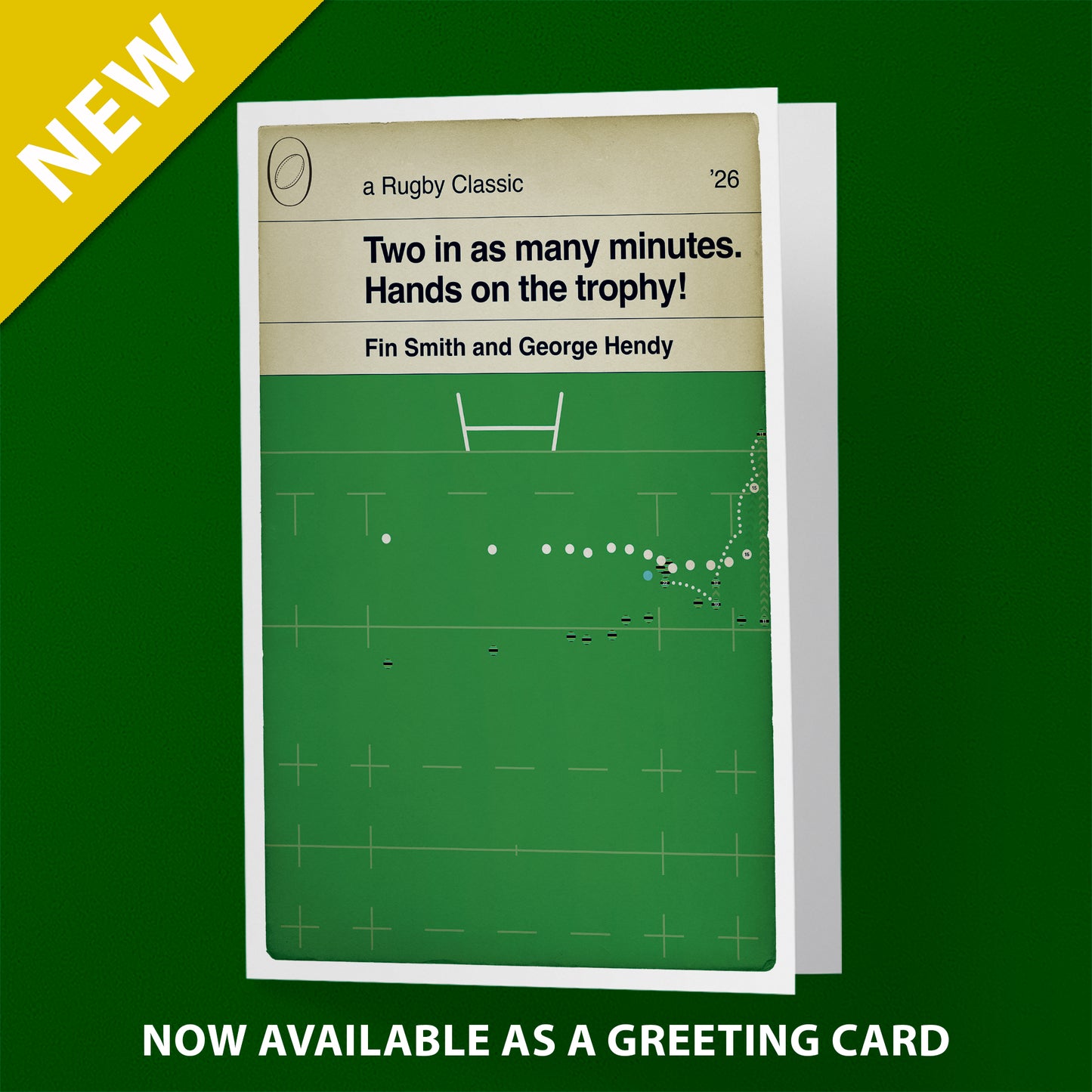 George Hendy Try – Northampton Saints v Exeter Chiefs - Premiership Final 2026 - Rugby Poster