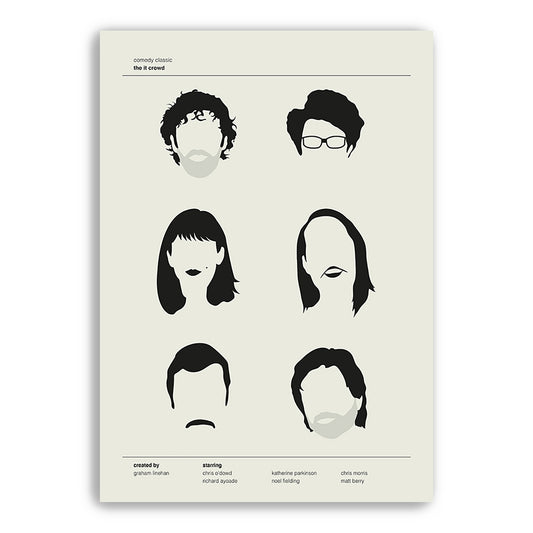 The IT Crowd - IT Crowd Poster - TV Comedy Classic Print (Various Sizes)