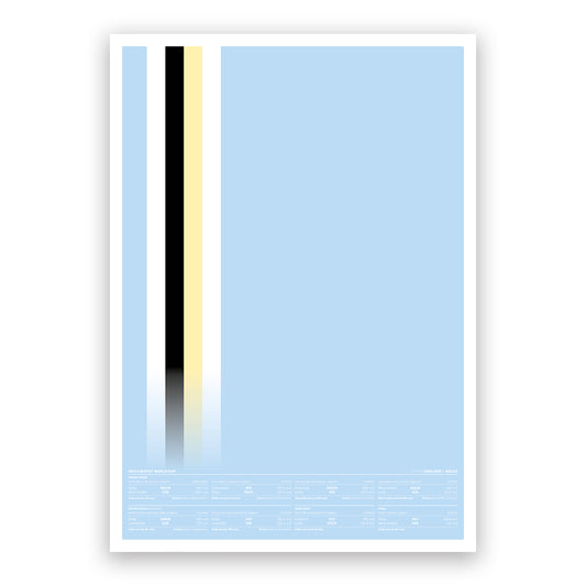 1983 Cricket World Cup - India Champions - Route to the Final - Retro Team Shirt Poster - Cricket Print (Various Sizes)