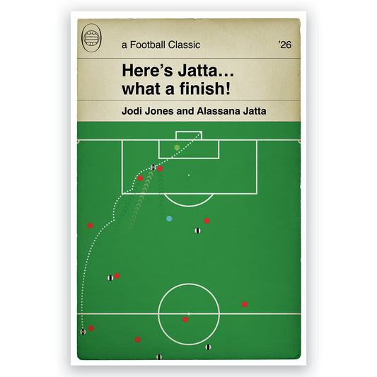 Notts County 3 Salford City 0 - League Two Play Off Final - Alassana Jatta Goal Poster