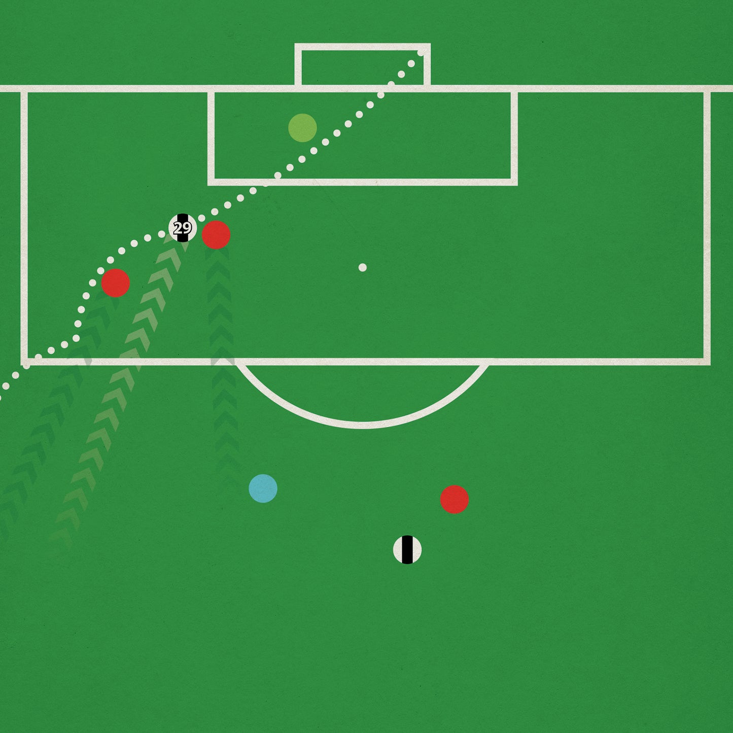 Notts County 3 Salford City 0 - League Two Play Off Final - Alassana Jatta Goal Poster