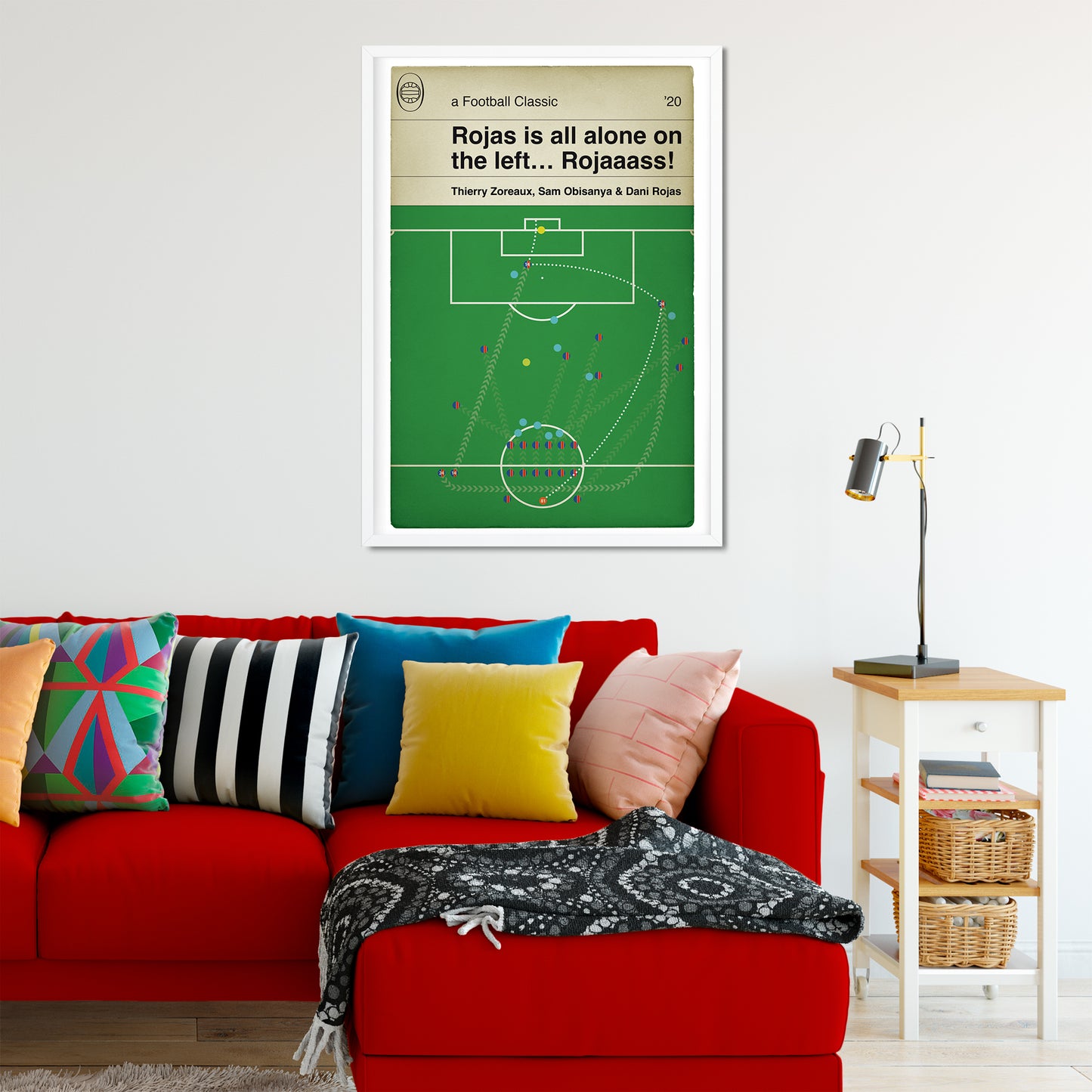 Football Trick Play - Trick Play Goal - Soccer Gift - Television Series Poster - Unofficial Illustrated Print - Football Gift - Various Sizes