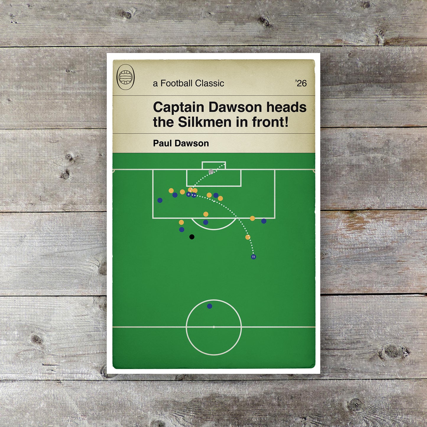 Macclesfield goal v Crystal Palace - Paul Dawson Header - FA Cup Third Round 2026