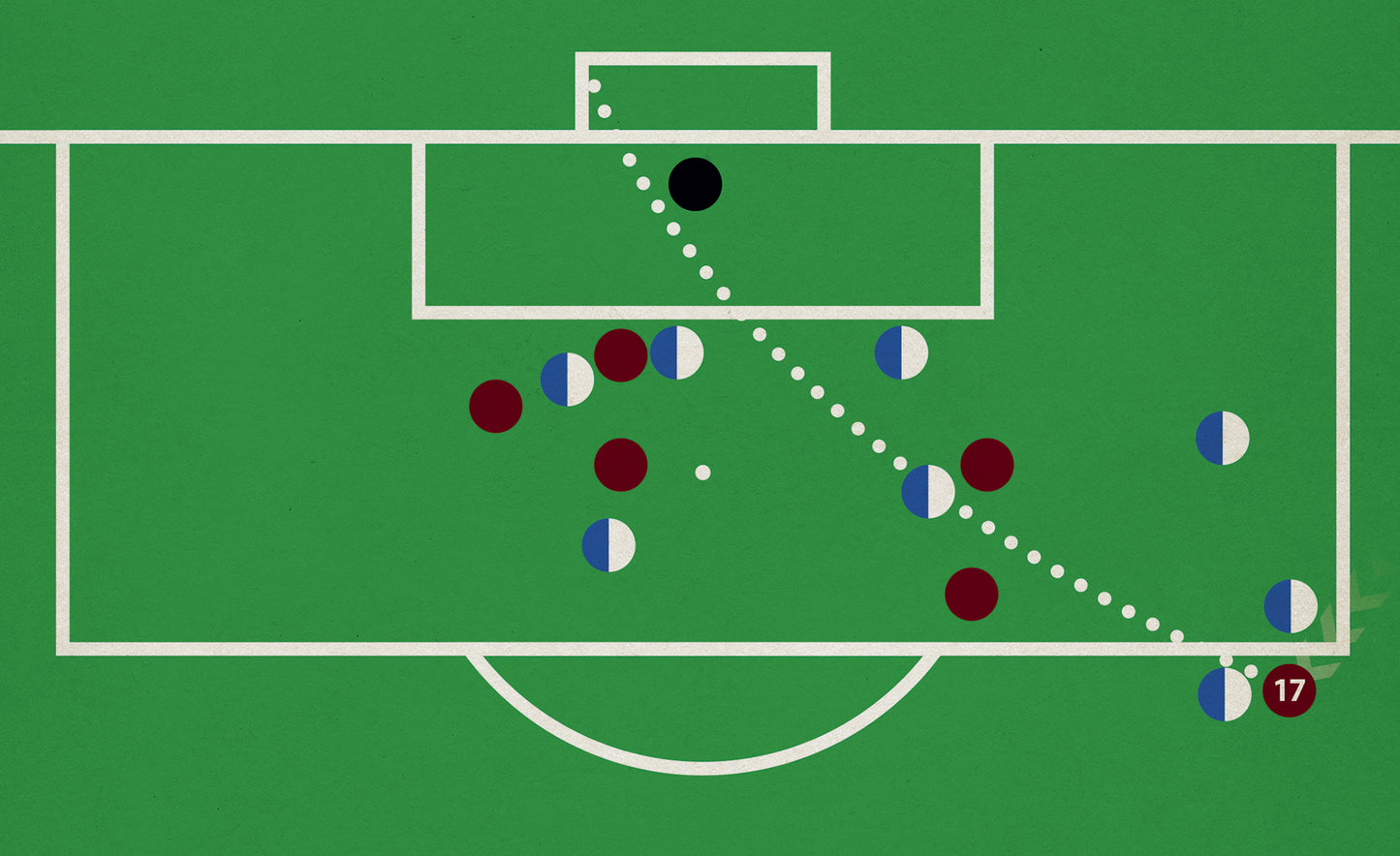 Burnley winner v Blackburn Rovers - Burnley Champions - Manuel Benson Goal - Blackburn 0 Burnley 1 - Championship 2023 (Various Sizes)