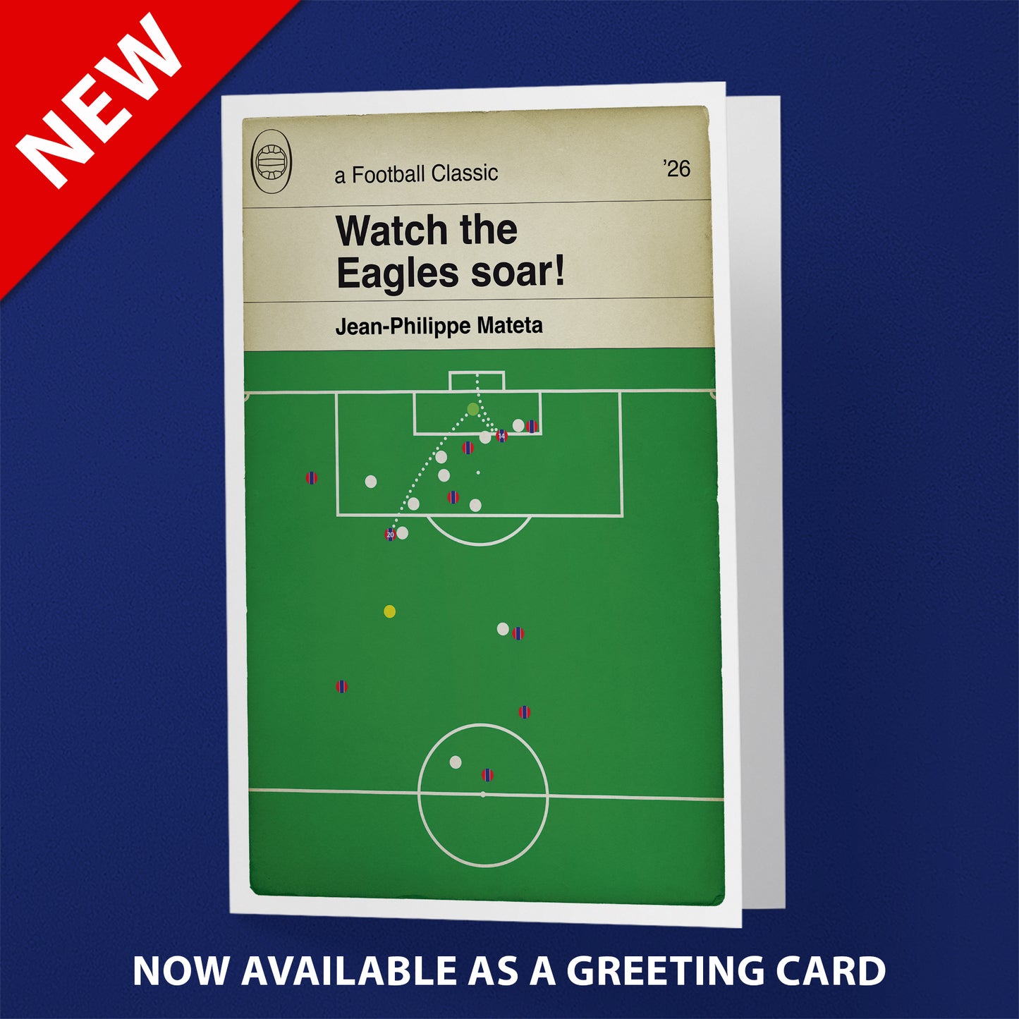 Jean-Philippe Mateta Winner - Crystal Palace 1 Rayo Vallecano - UCL Final 2026 - Goal Poster