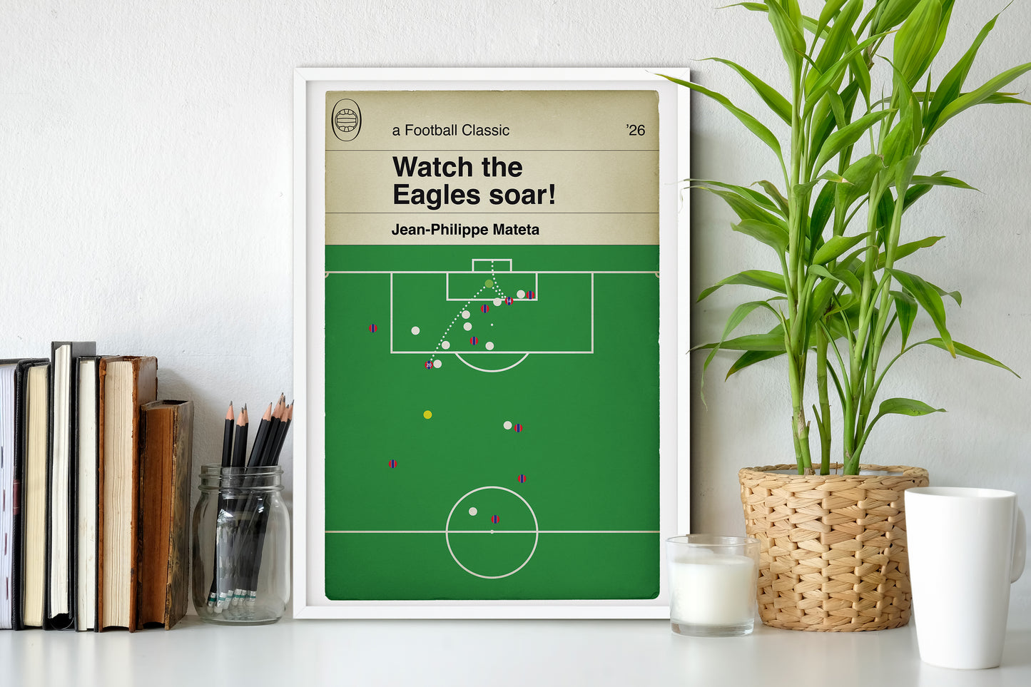 Jean-Philippe Mateta Winner - Crystal Palace 1 Rayo Vallecano - UCL Final 2026 - Goal Poster