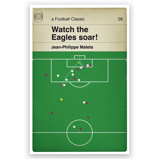 Jean-Philippe Mateta Winner - Crystal Palace 1 Rayo Vallecano - UCL Final 2026 - Goal Poster