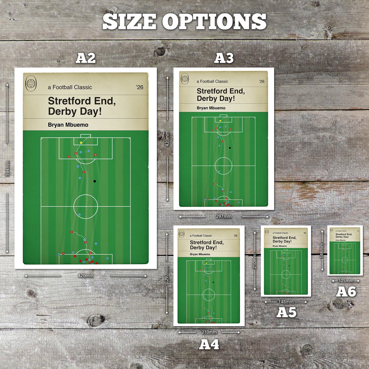 Bryan Mbuemo Goal Print: Man Utd 2 Man City 0 - Premier League 2026