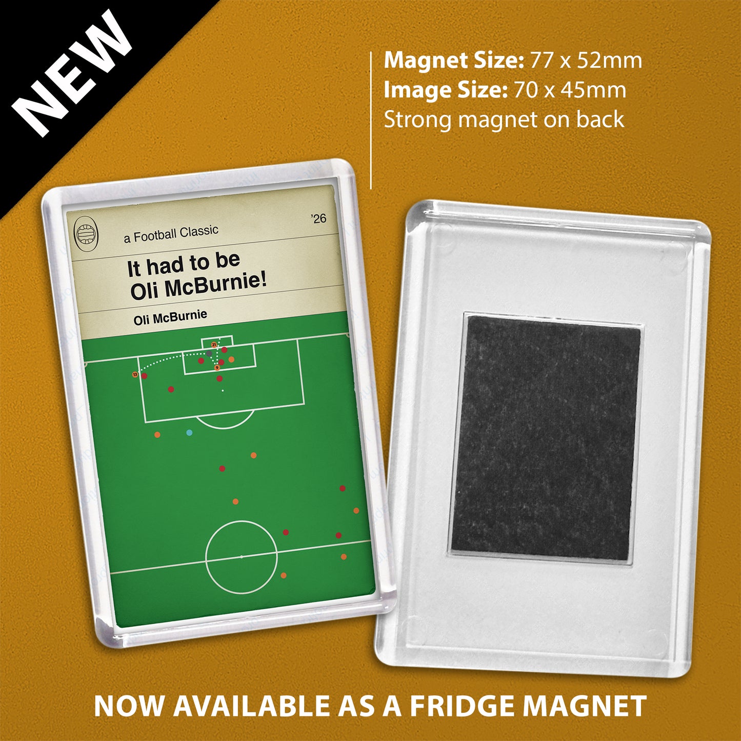 Oli McBurnie Winner - Hull City 1 Middlesbrough 0 - Play-Off Final 2026 - Goal Poster