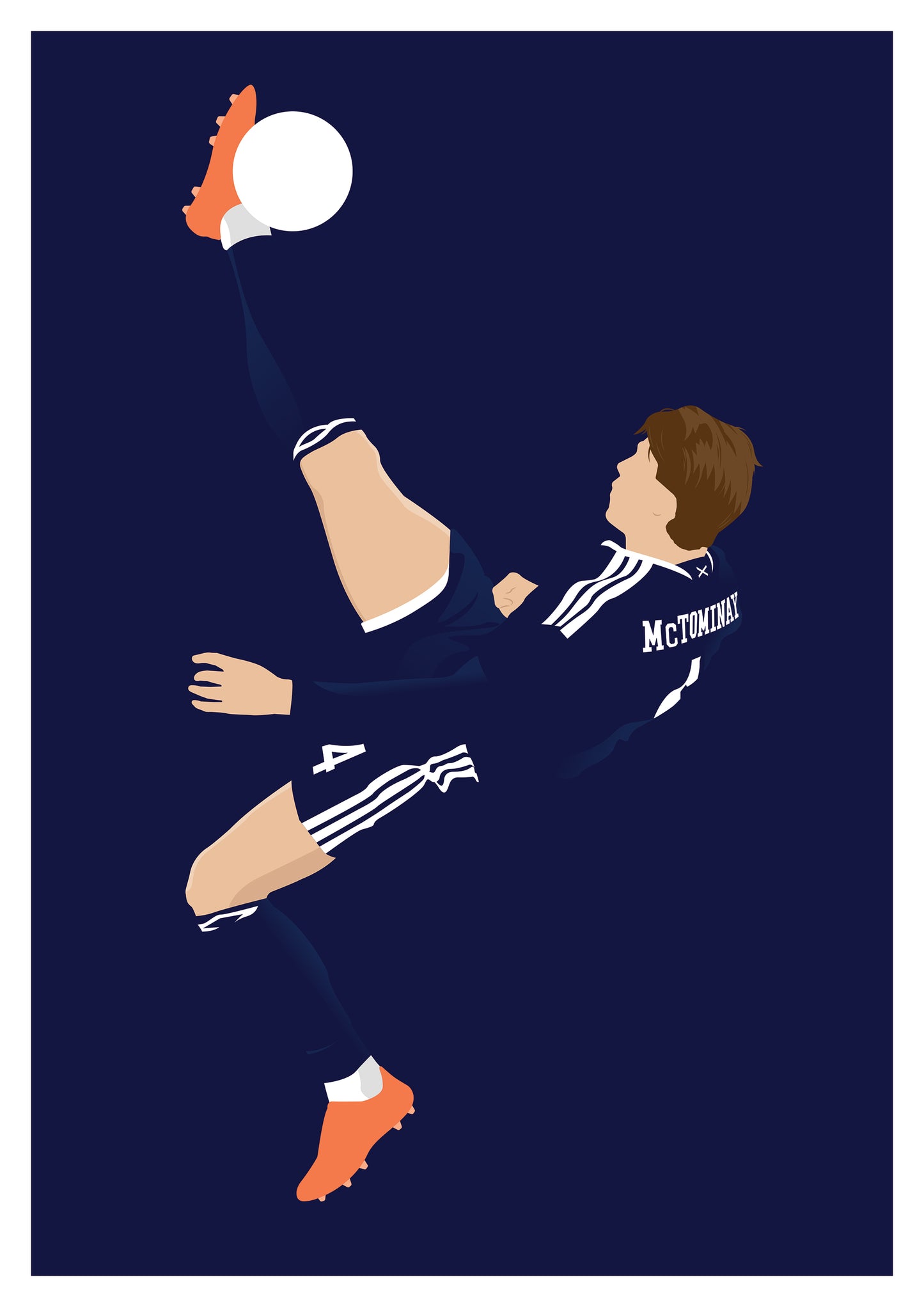 The McTominay Overhead Kick Fan T-Shirt - ULTRA-LIMITED RUN - Football Gift