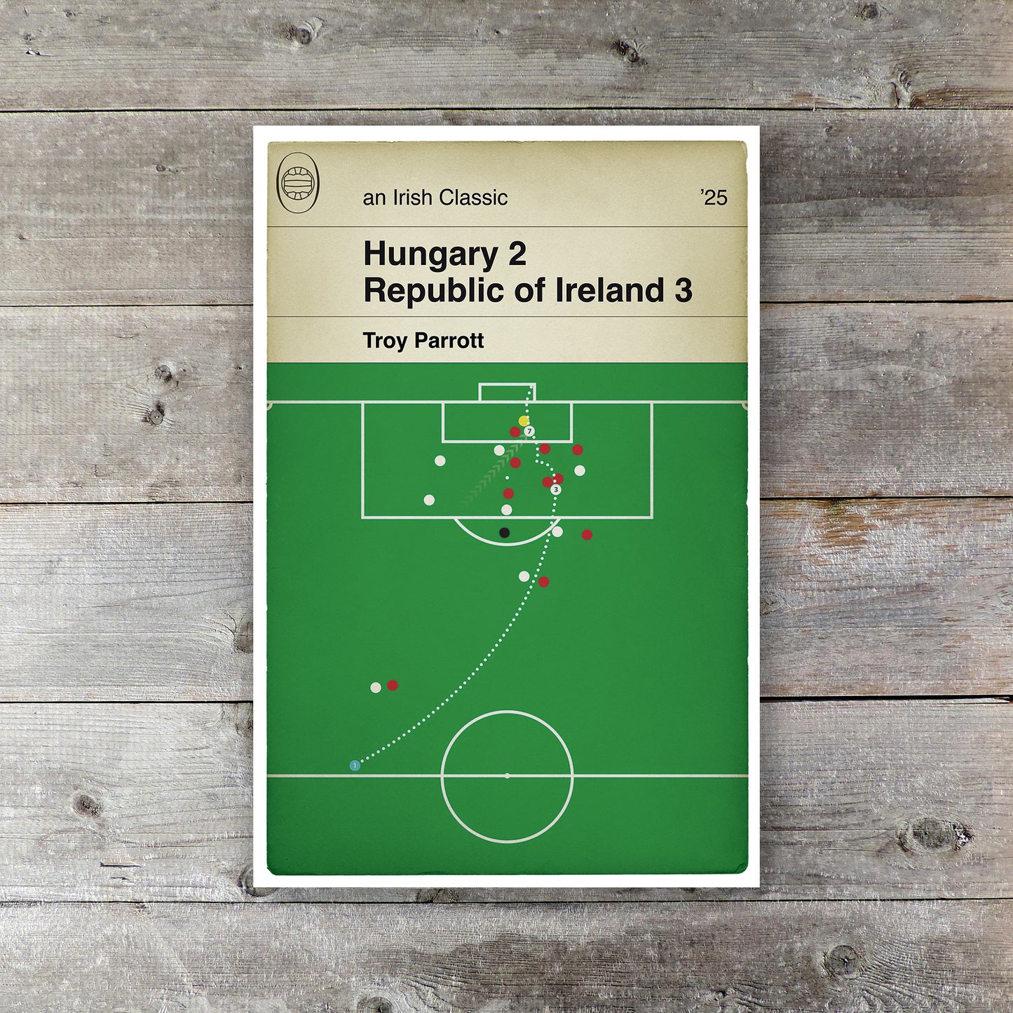 Troy Parrott Winner Poster: Hungary v Republic of Ireland, 2025 World Cup Qualifier